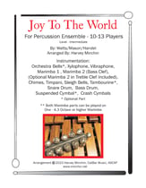 Joy To The World for Percussion Ensemble P.O.D cover